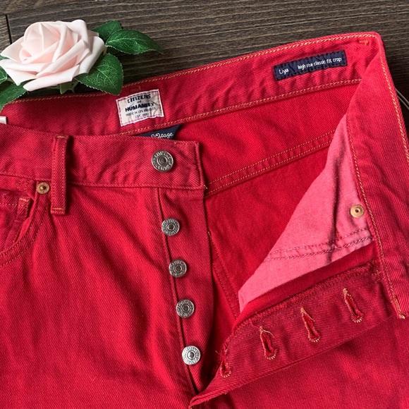 NEW Citizens of Humanity Liya High Rise Classic Fit Crop Jeans - Picture 5 of 15